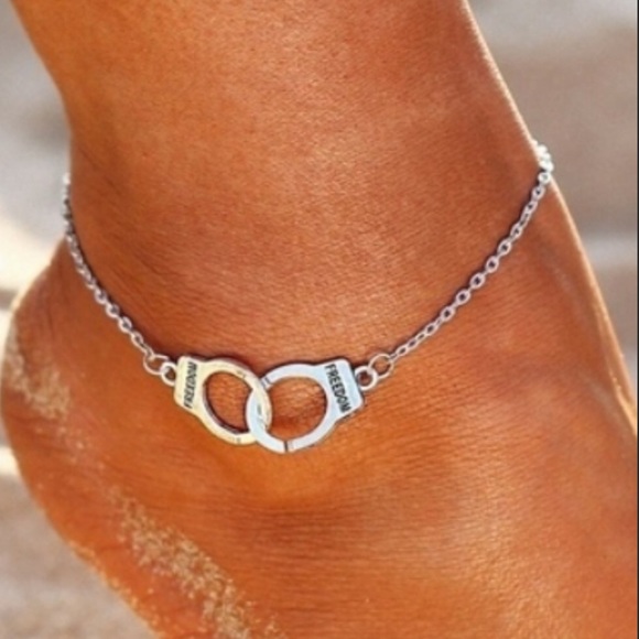 Handcuff “Freedom” Anklet Bracelet - Picture 2 of 4